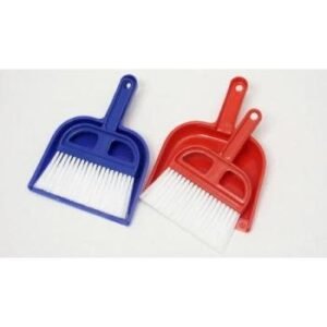 Dust Pan w/Broom Mini Plastic