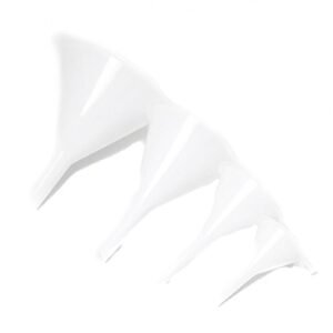 Funnels White Plastic 4pc.