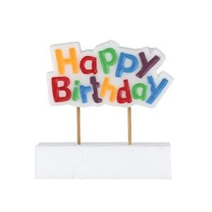 Happy Birthday Candle 1pc