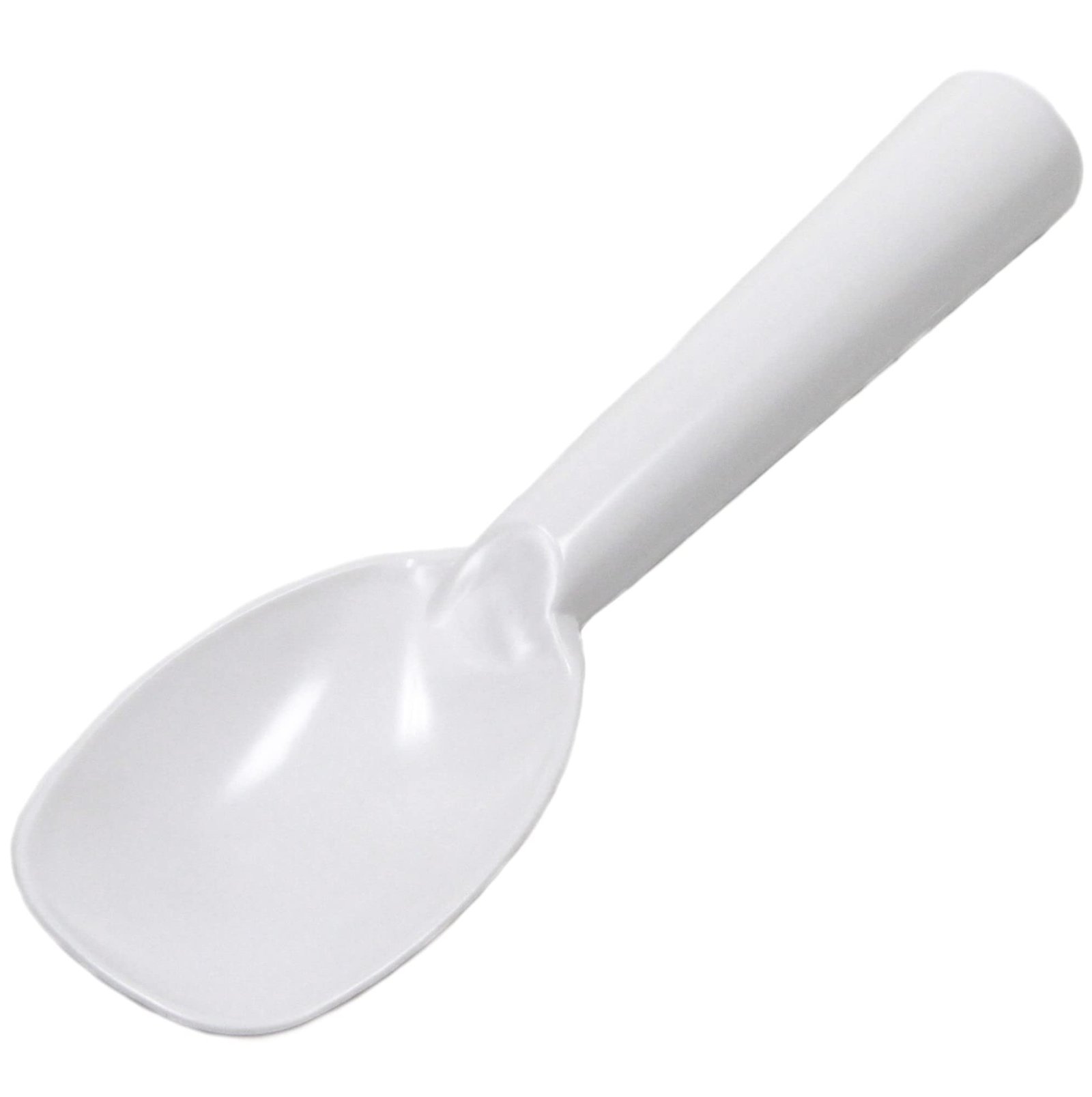 Ice Cream Paddle White Plastic