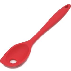 Silicone Mixing Spoon - Red