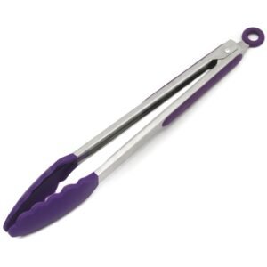 Silicone Tong 12 in.- Purple