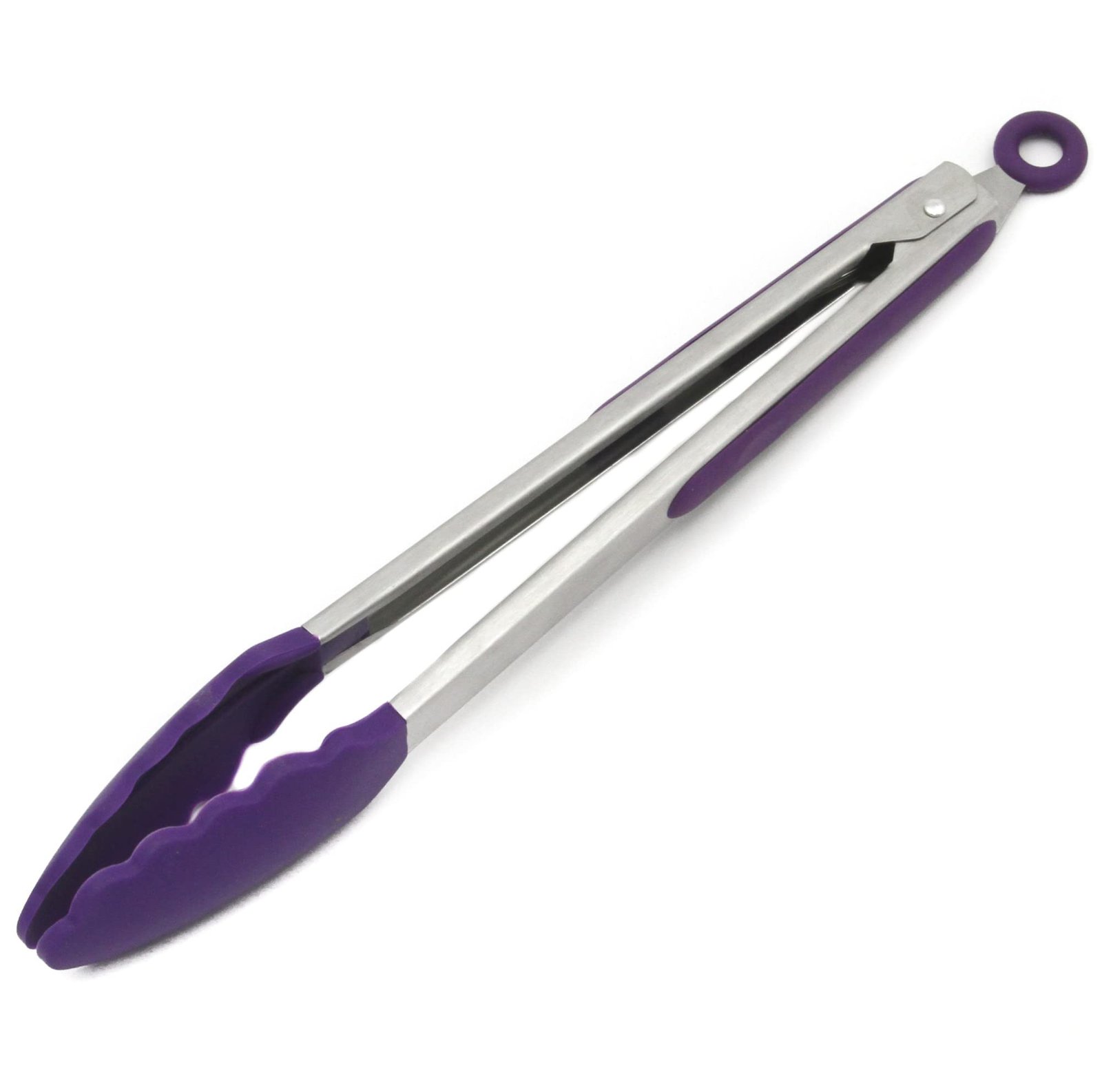 Silicone Tong 12 in.- Purple