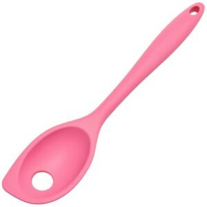 Silicone Mixing Spoon - Pink