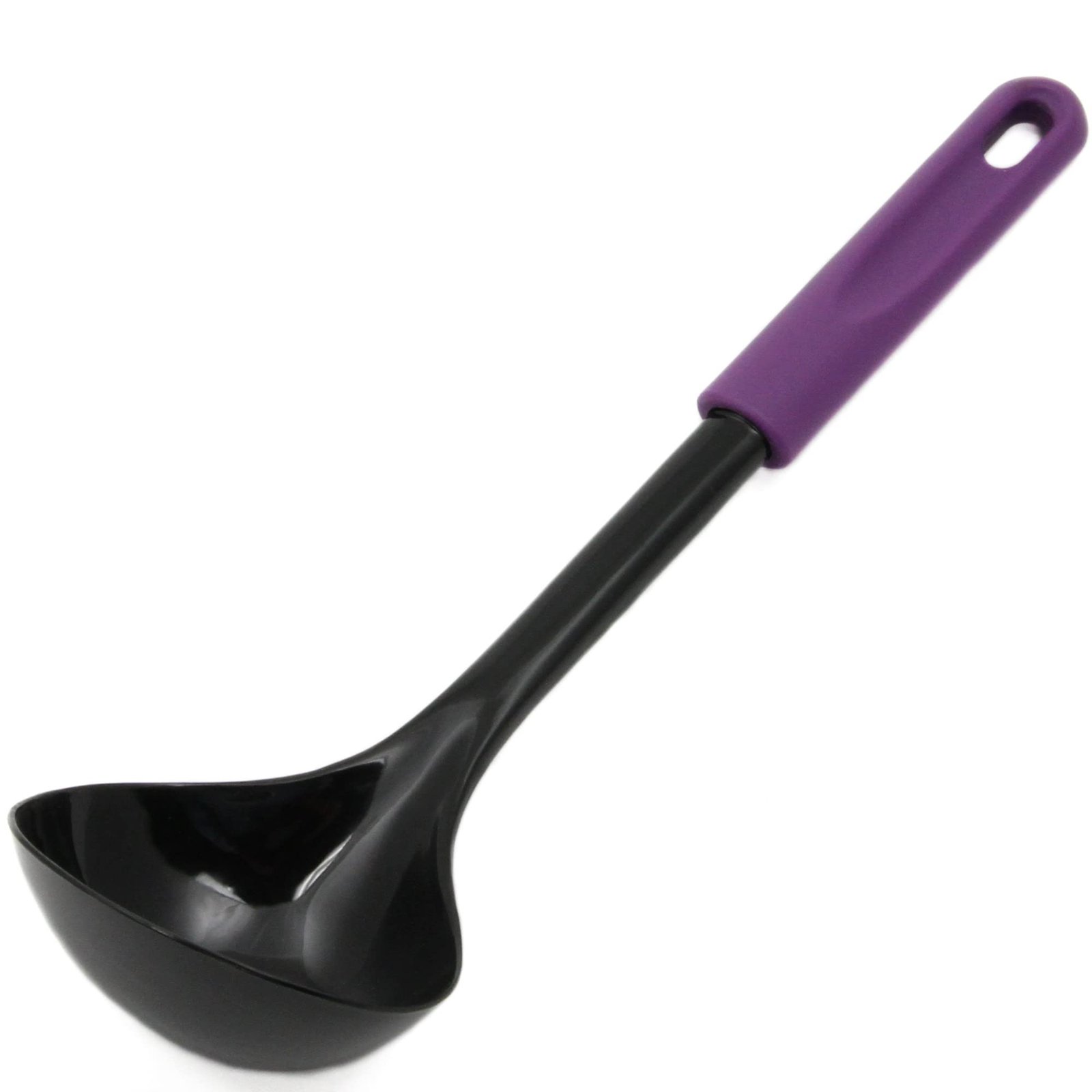 Black Nyl. Soup Ladle - Purple