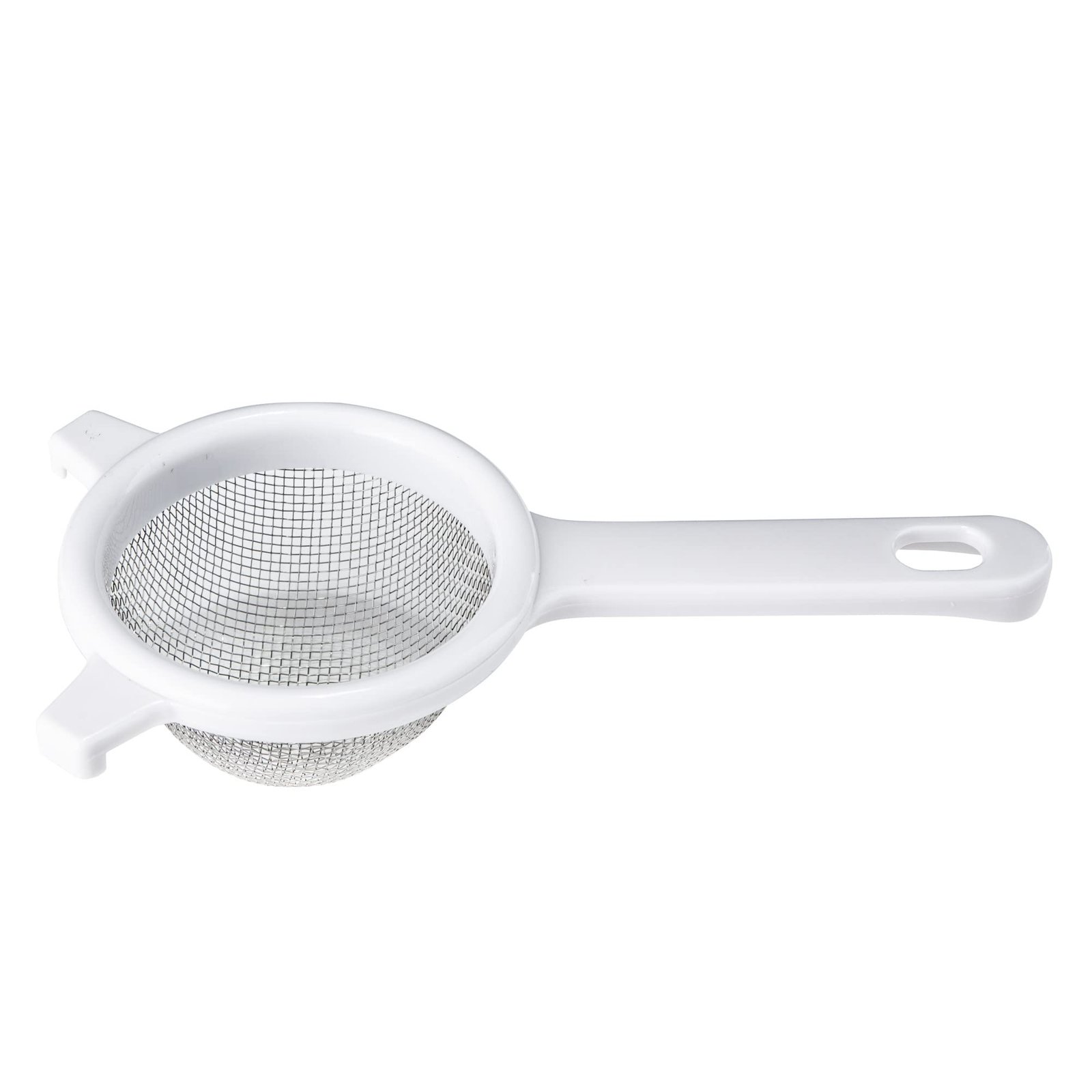 3" SS Mesh Strainer - White