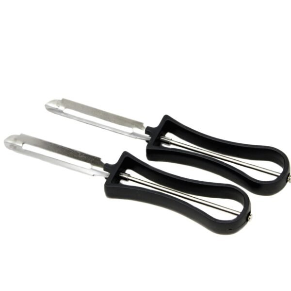 Vegetable Peeler, Black - 2pc