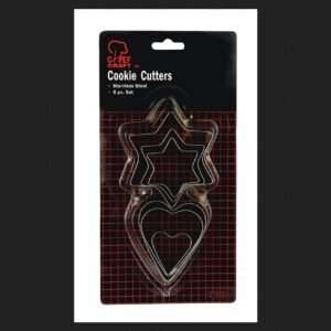 Cookie Cutt.SS Heart &Star-6pc