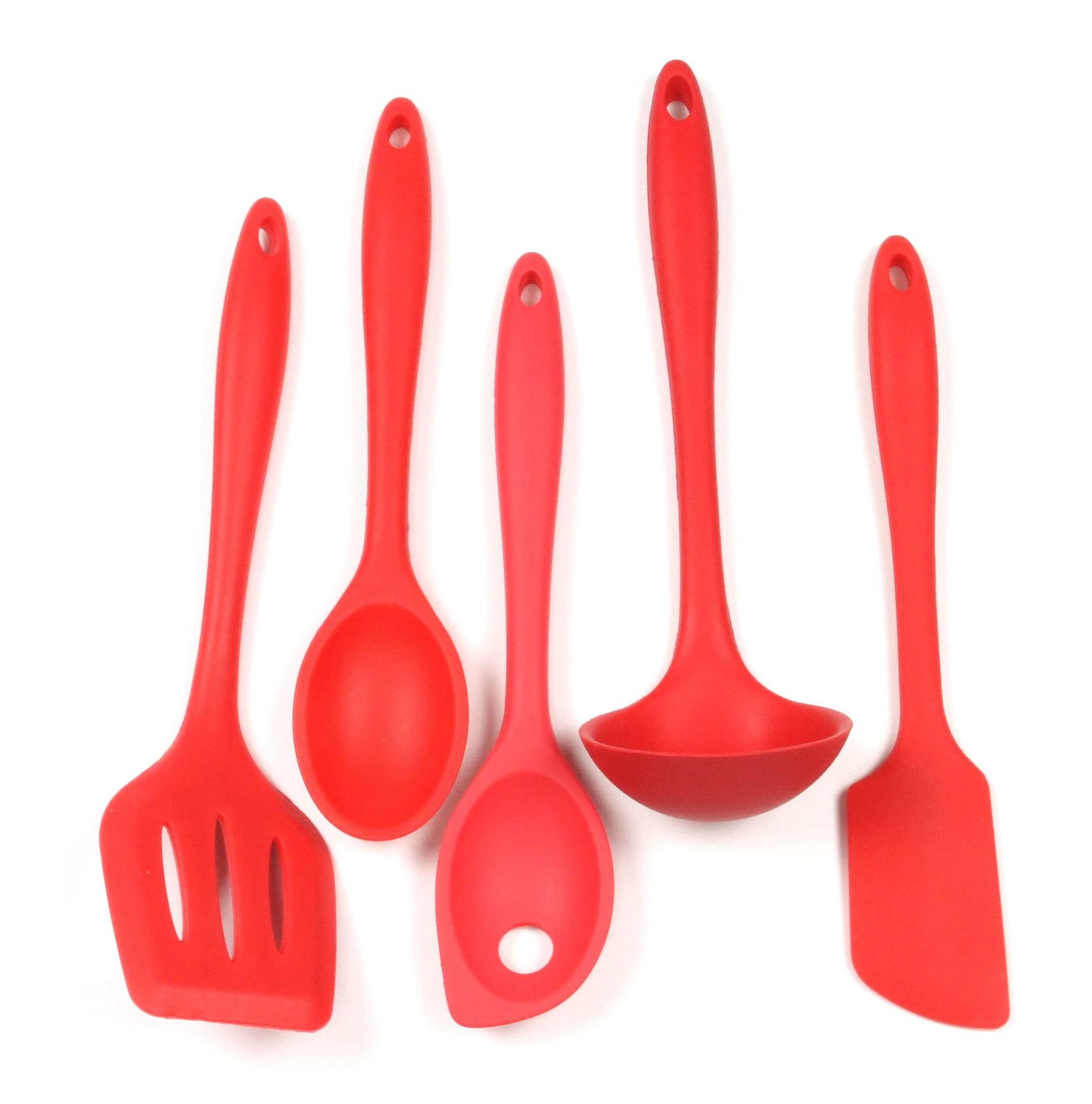 Silicone Tools 5 pc. Set - Red