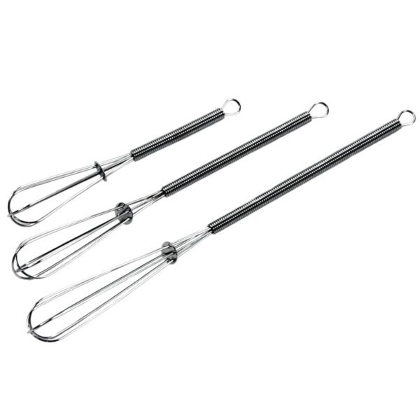 Whisk Mini Chrome 3pc. Set