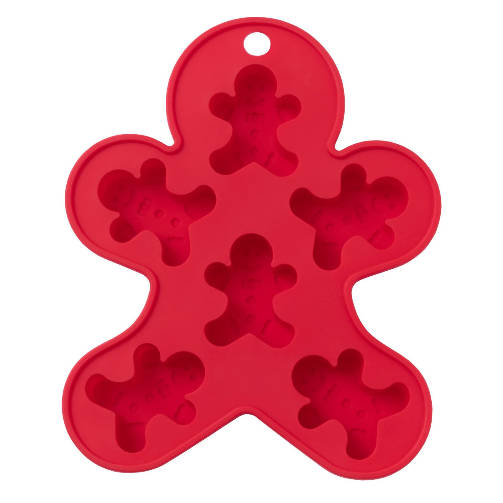 Christmas Gingerbread Silicone Ice Cube Tray