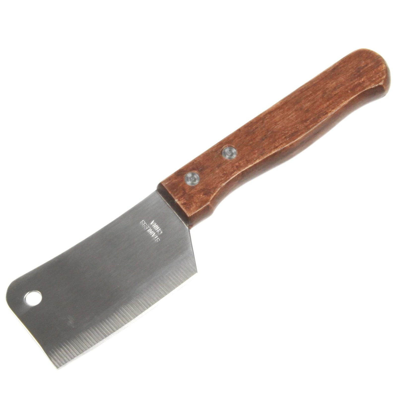 Chop Knife 3in SS Wood Handle