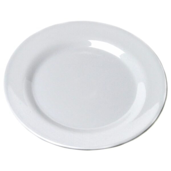 White Plate 8" - Round