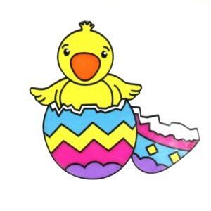 Easter Window PVC Cling