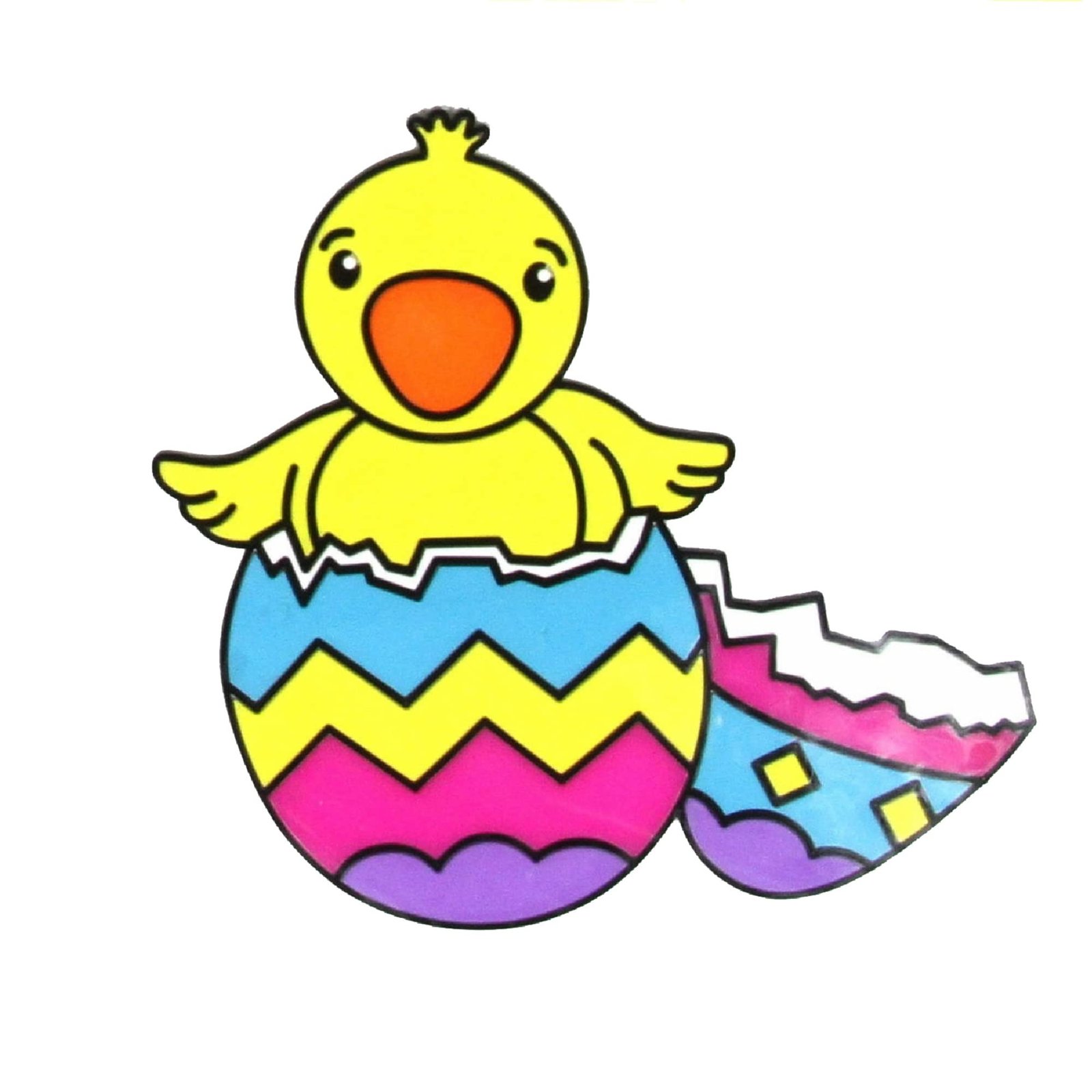 Easter Window PVC Cling