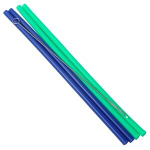 Silicone Straw 5mm w/Brush, 4