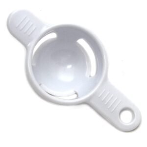 Egg Separator White Plastic