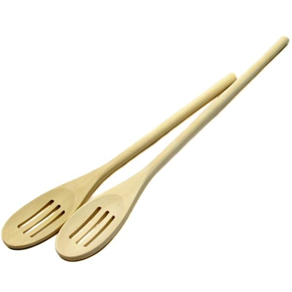 Wooden Spoon Slotted 12" & 14"