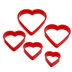 Cookie Cutter - Hearts 5 pc.
