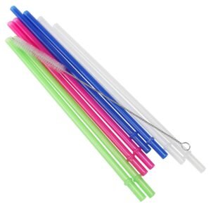 Re-usable straw w/Brush 8 pc