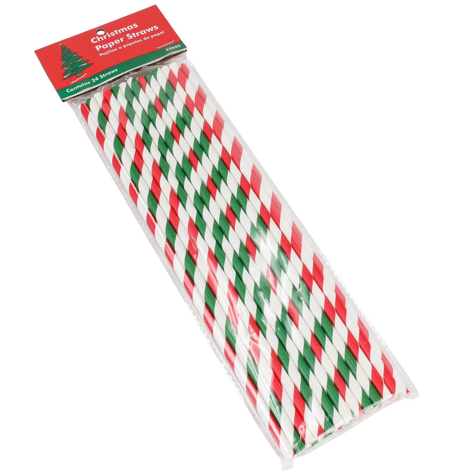 Christmas Paper Straws