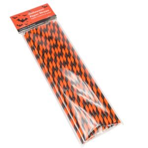 Halloween Paper Straws