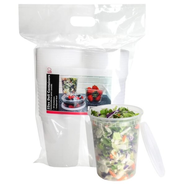 Deli Container 32 oz - 24 ct.