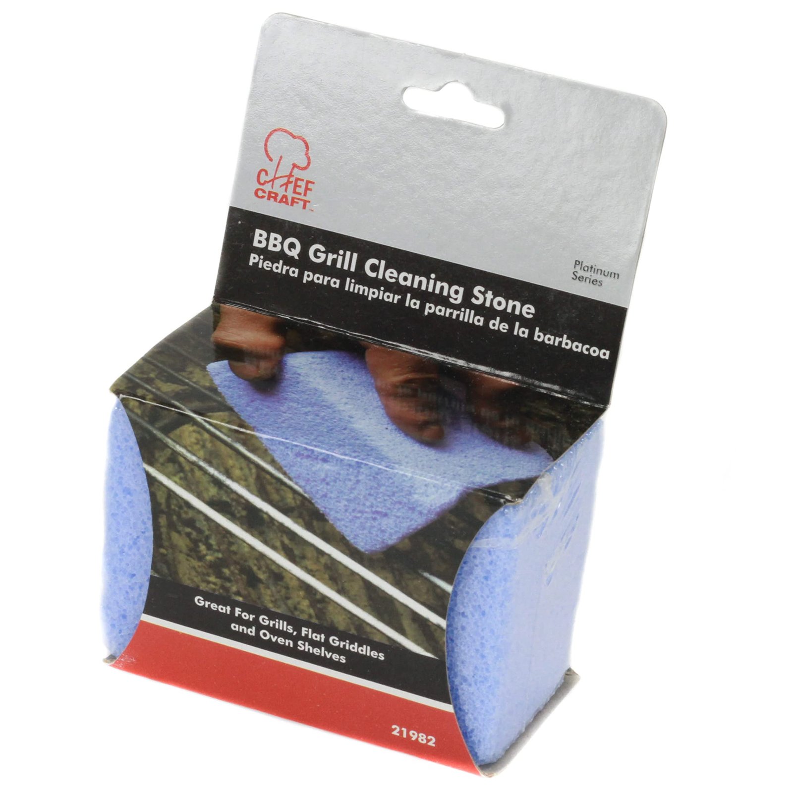 BBQ Grill Cleaning Stone, Blue