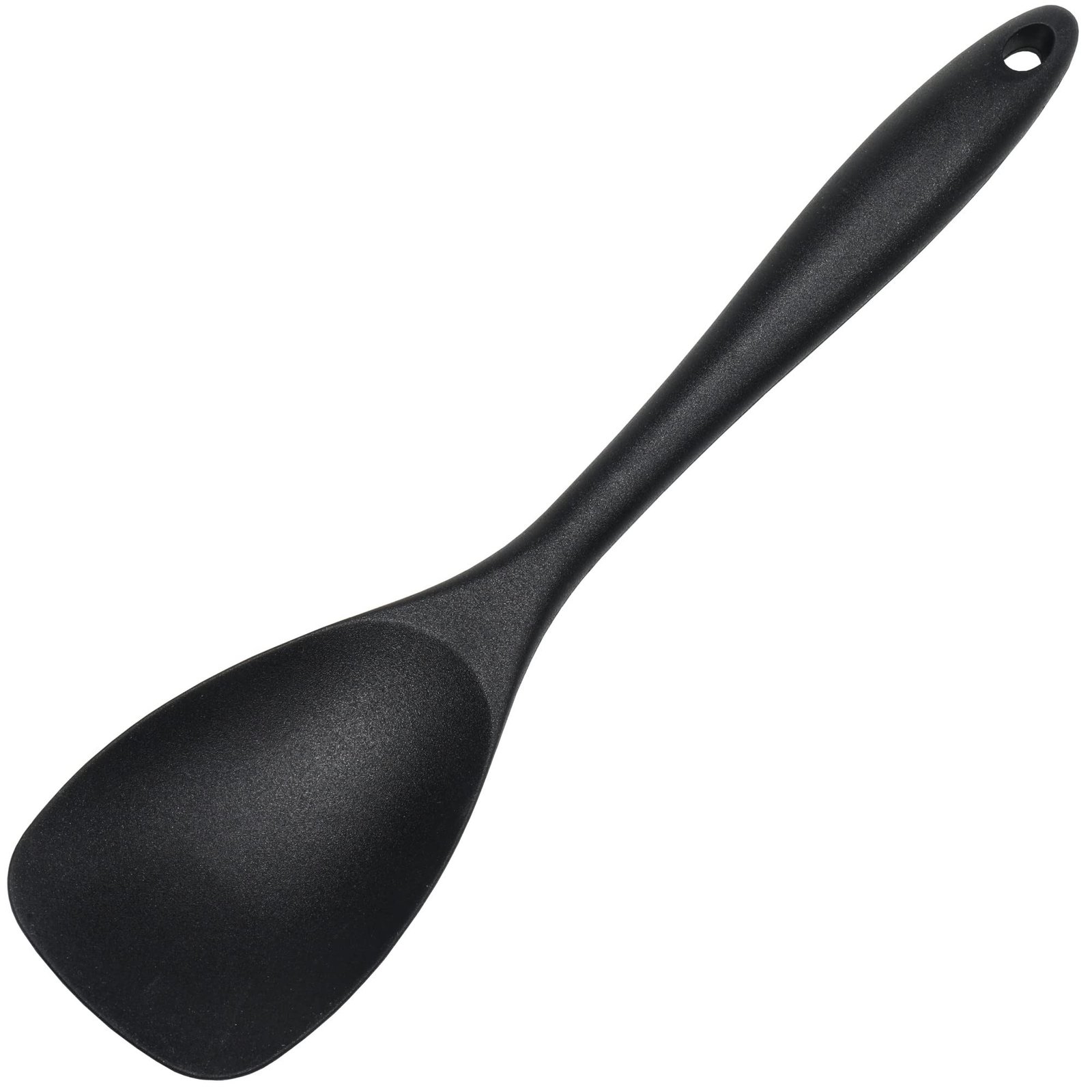 Silicone Spoon Spatula - Black
