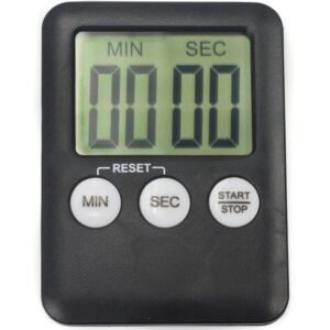 Digital Timer- Black