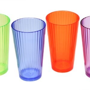 Fluted Tumbler, 20oz - 4 color