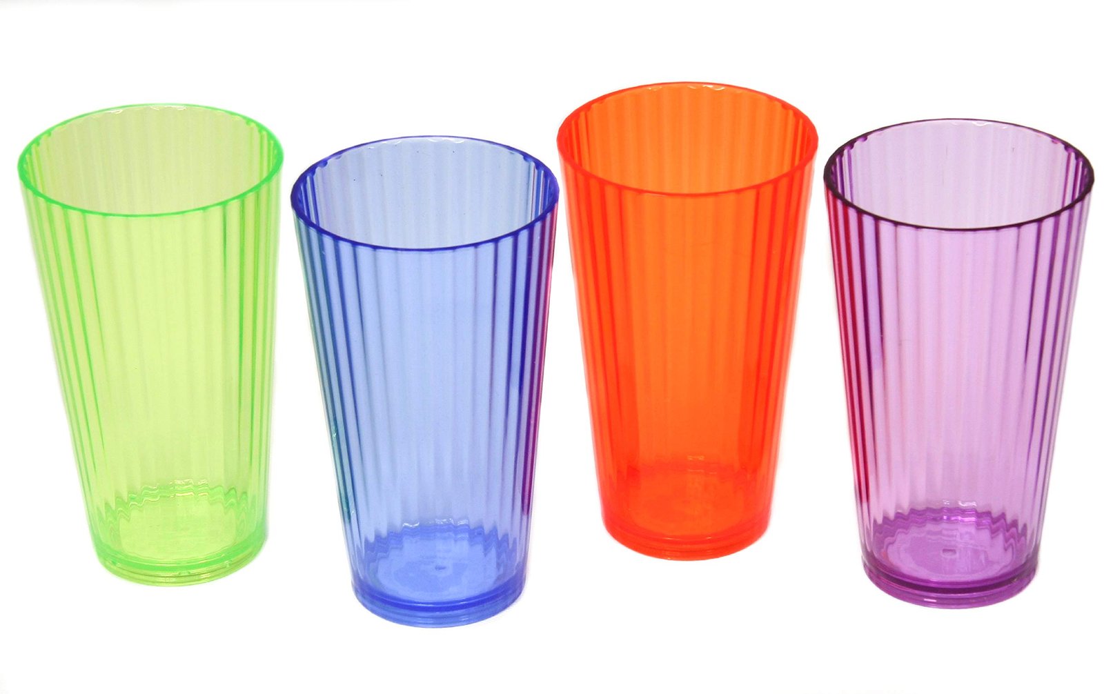 Fluted Tumbler, 20oz - 4 color