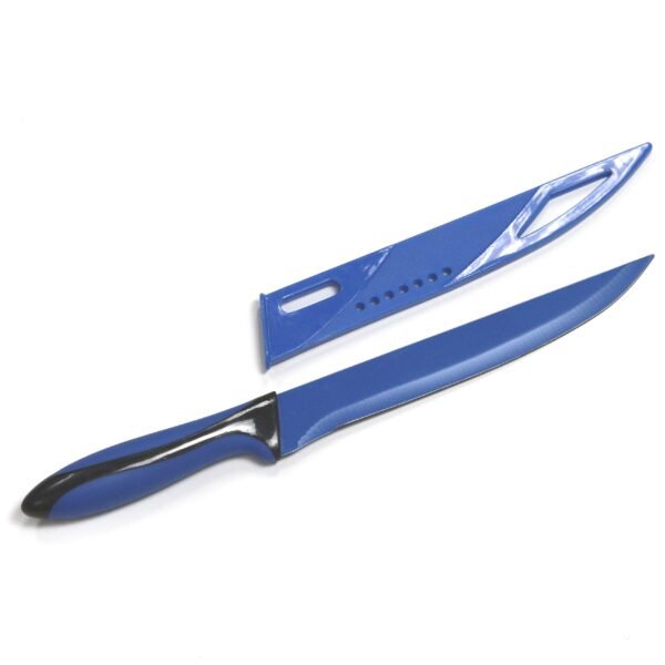 8" Carving Knife w/Sheath-Blue