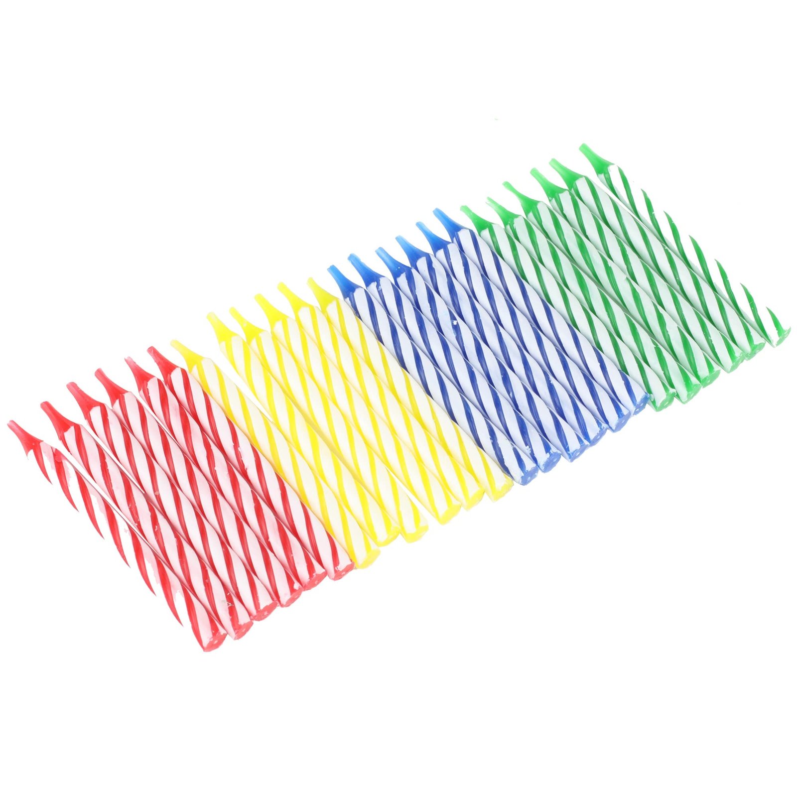 B-Day Candles 24pc - Primary