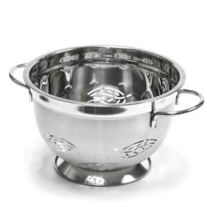 Colander -Leaf Design, SS-5qt.