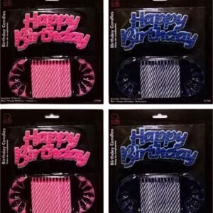 Happy Birthday Candle 25pc Set