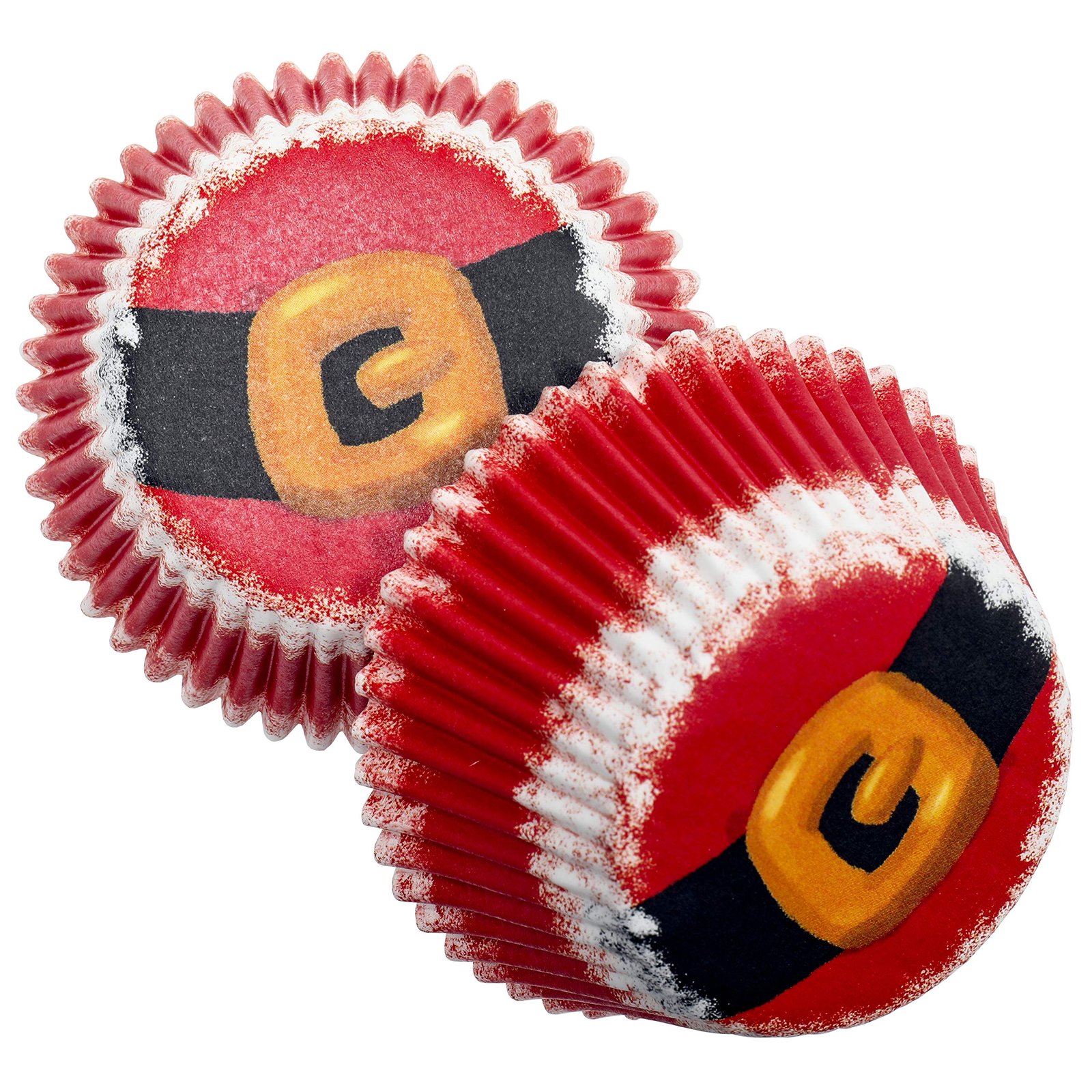 Baking Cups - Santa Suit, 50ct
