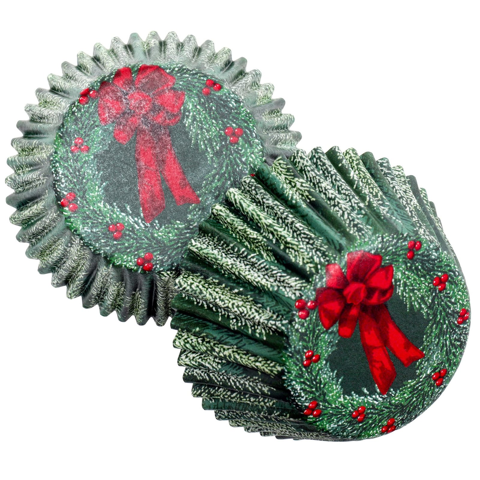 Baking Cups - Wreath, 50ct