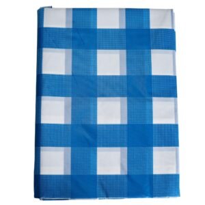 Blue and White Tablecloth
