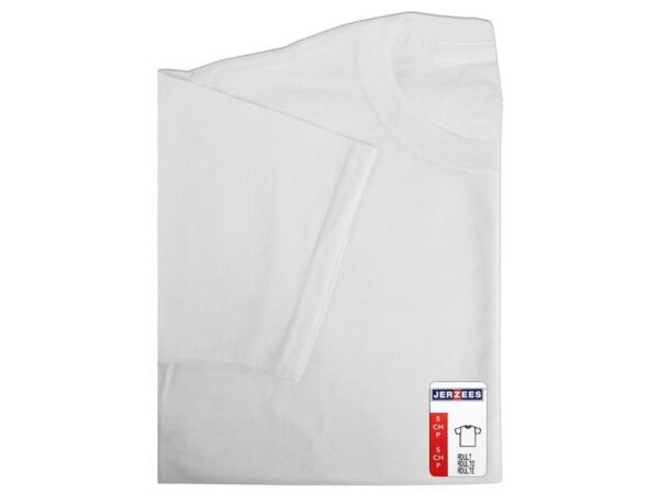 Jerzees TShirt Adult Small White