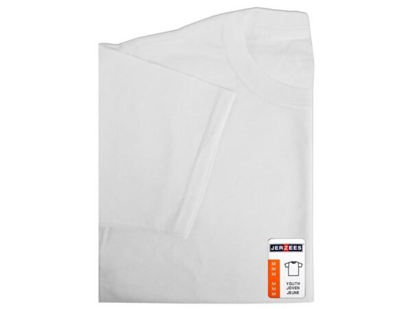 Jerzees TShirt Youth Medium White