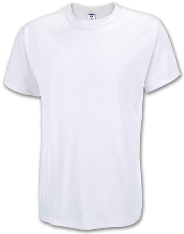 Jerzees TShirt Adult Large White