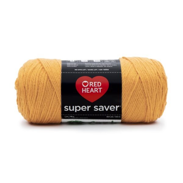 C&C Red Heart Super Saver Yarn 7oz Gold