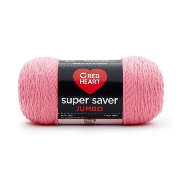 C&C Red Heart Super Saver Jumbo Yarn 14oz PrfctPnk