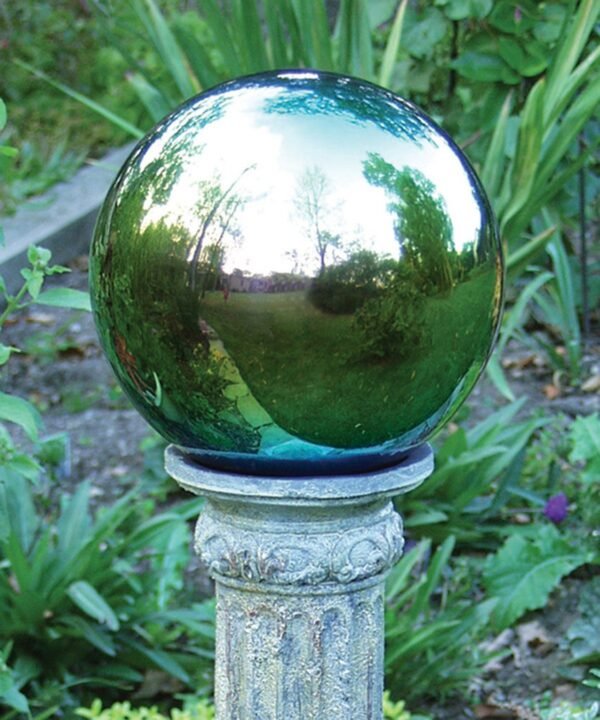 10" Decorative Gazing Globe Color: Arco Iris