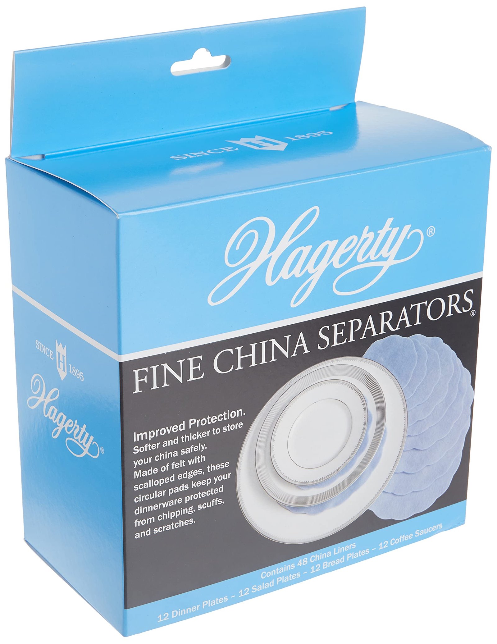 Fine China Separators (felt) 48 pieces