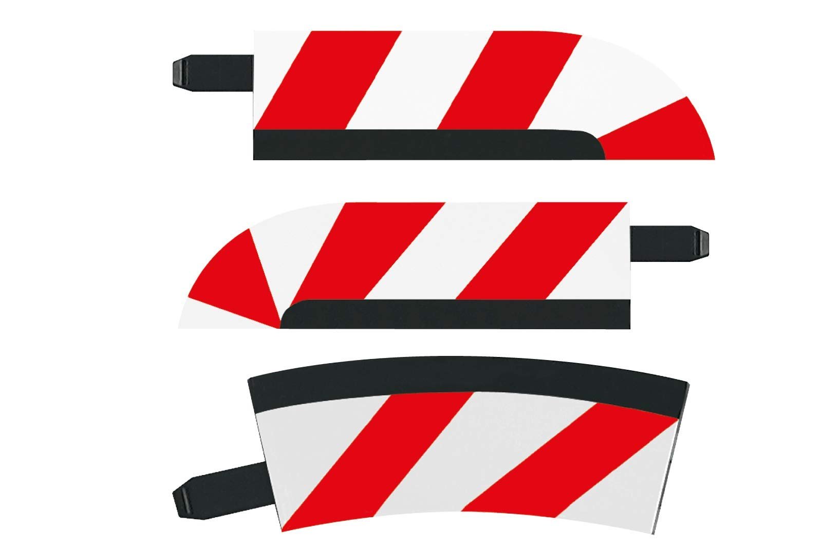 Inside shoulder high banked curve 1/30? (6), end piece (2)