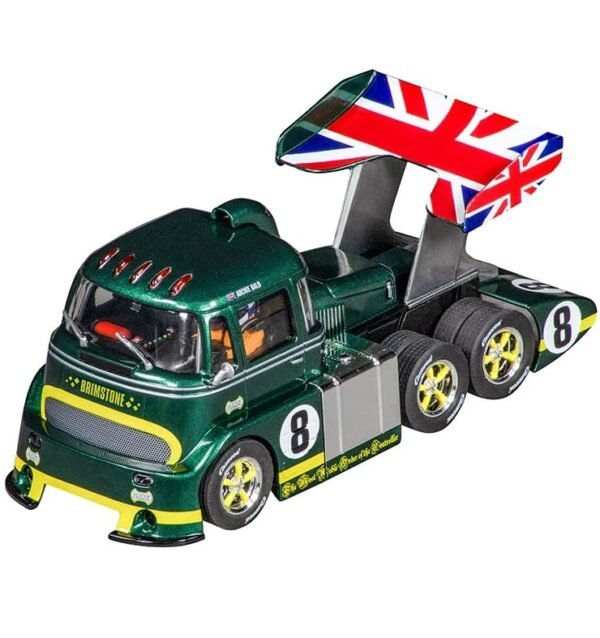 Racetruck Cabover "British Racing Green, No.8"