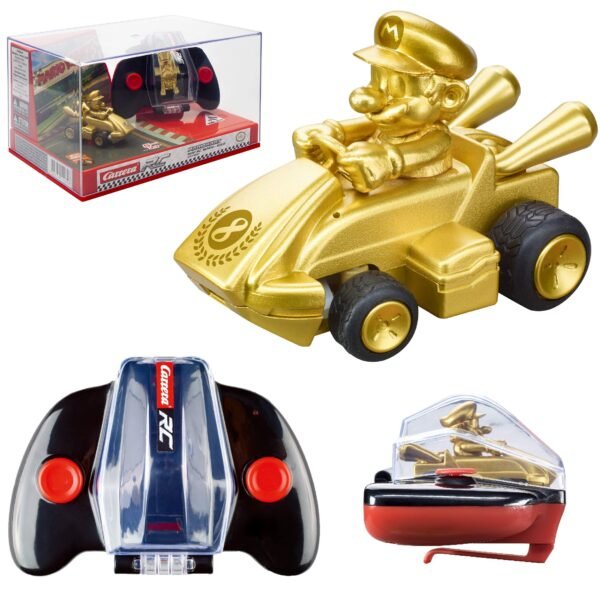 2,4GHz Nintendo RC Mini Collectibles Mario Gold